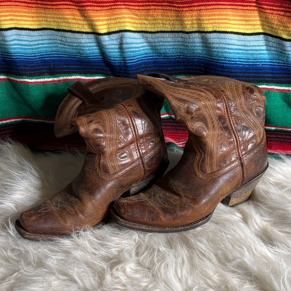 Ariat Brown Heeled Boots